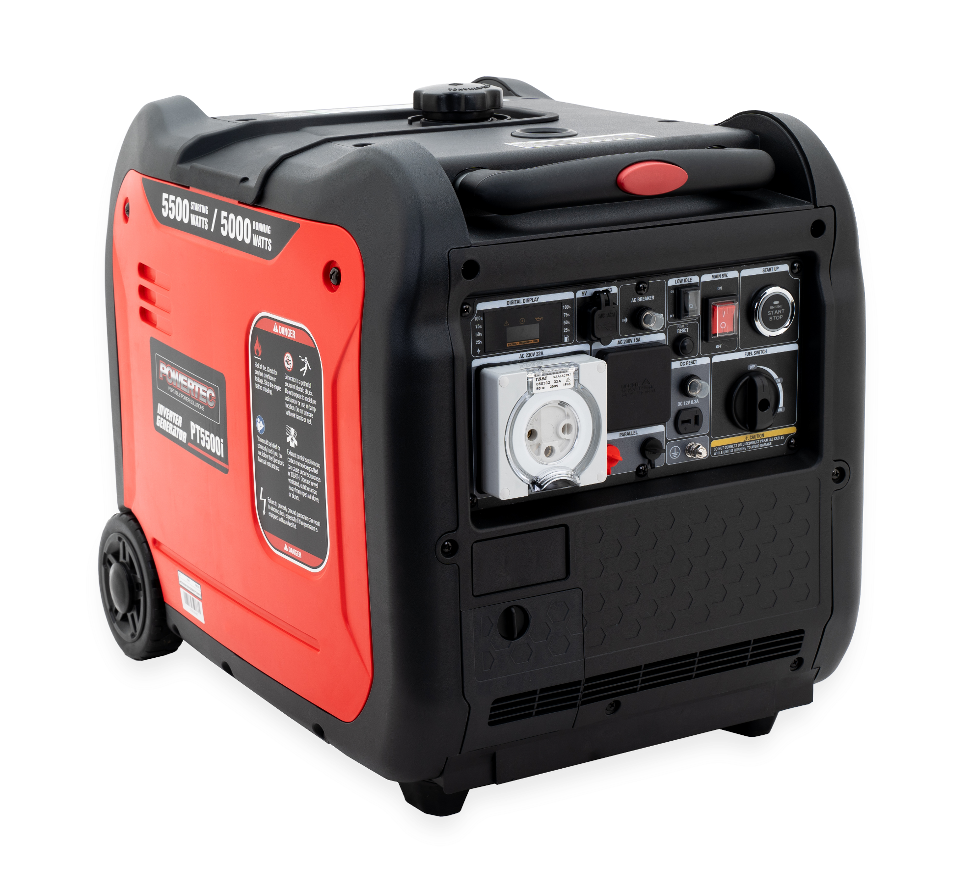 Picture of Powertec 5500W/6.9kVA Inverter Generator