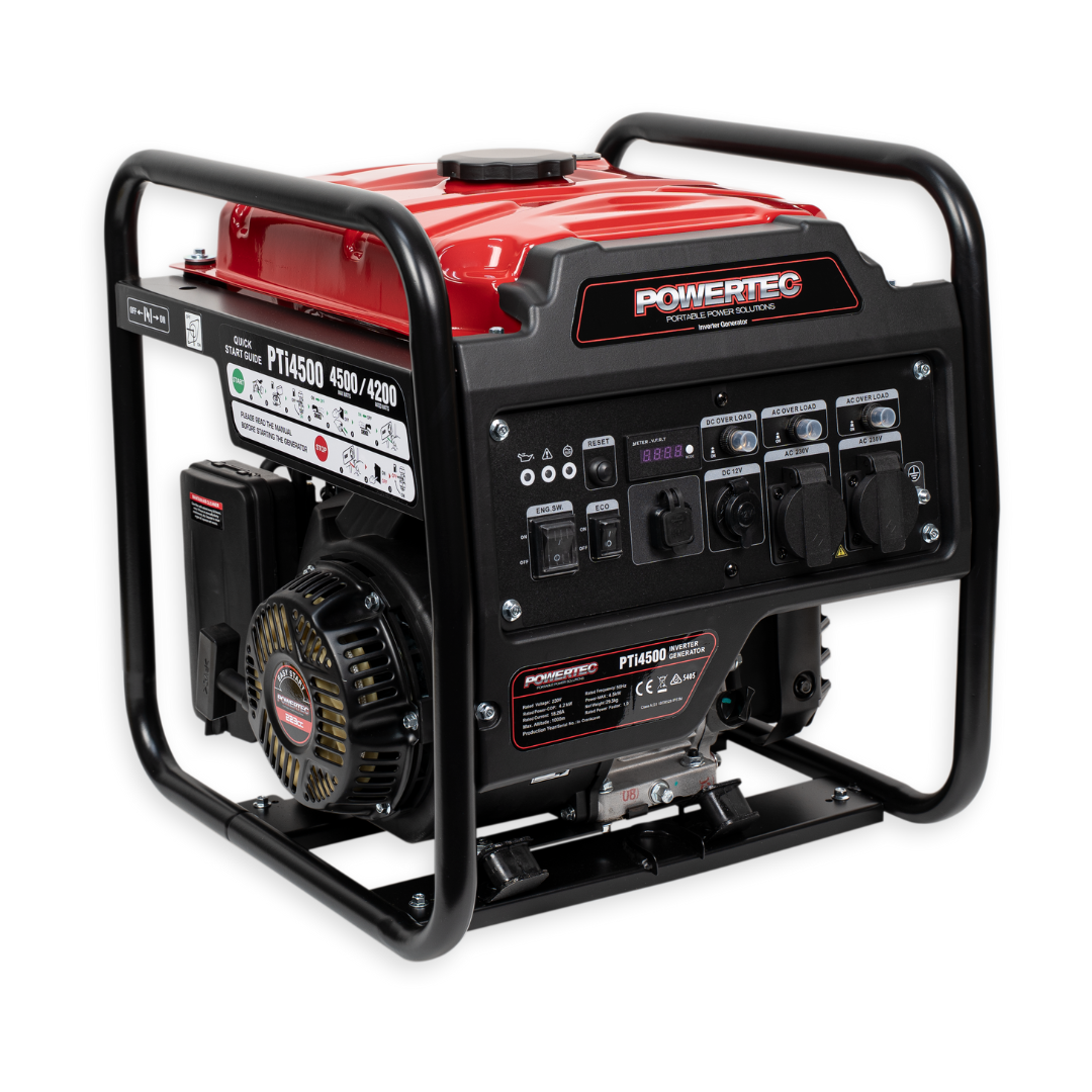 Picture of Powertec 4500W/5.6kVA Inverter Generator